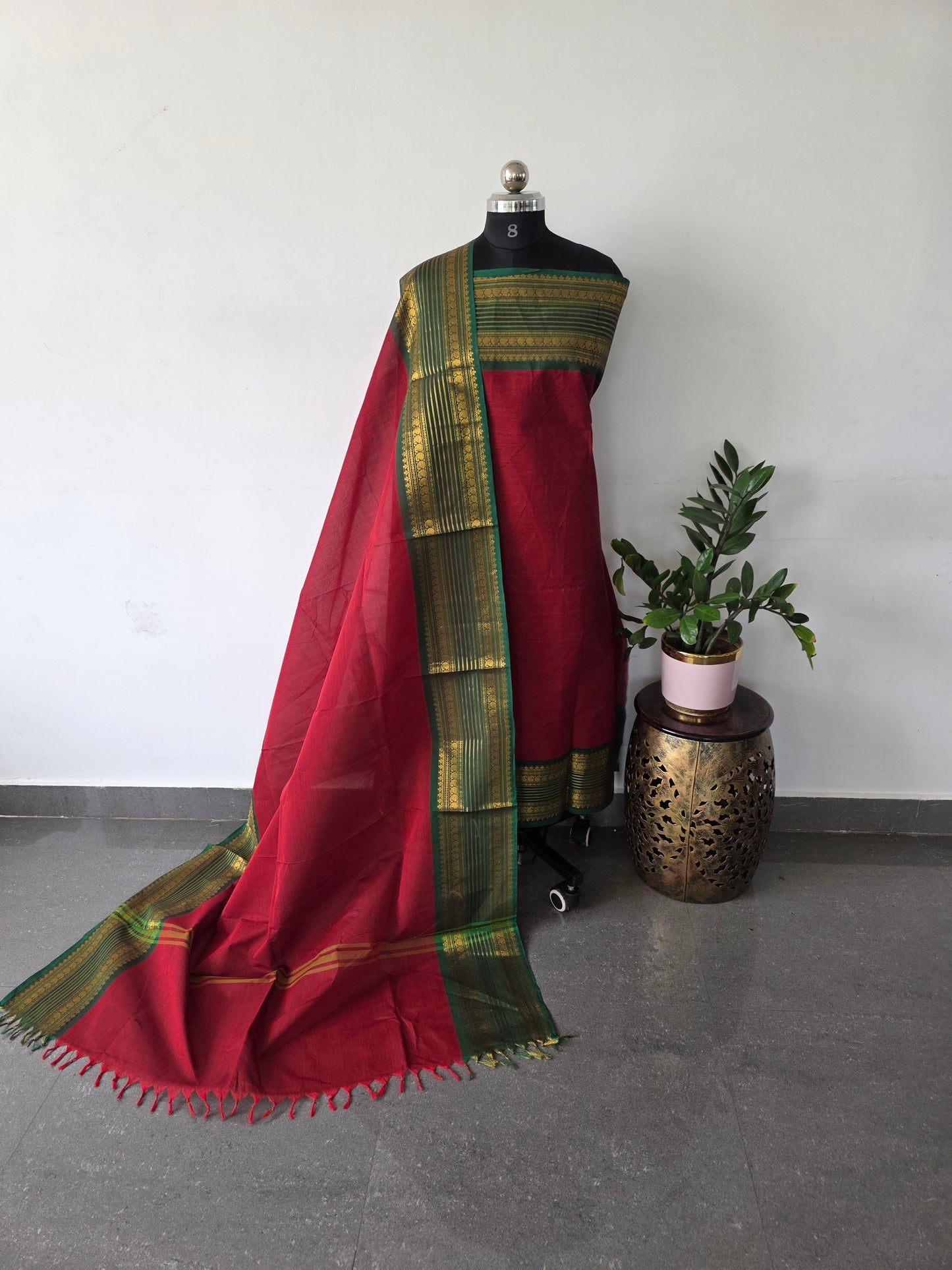 Premium chettinadu cotton set - DU63