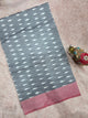 Mercerised warp ikkat saree - WW254