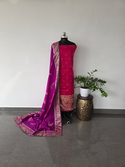 Fancy paithani silk set - UB2