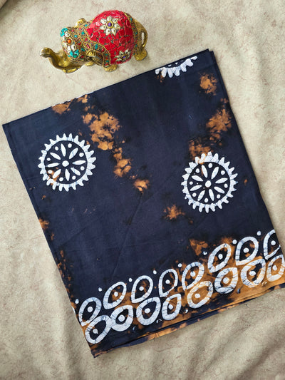 Tie & dye hypo Batik Nighty fabric (approx 3 meters) - NF14