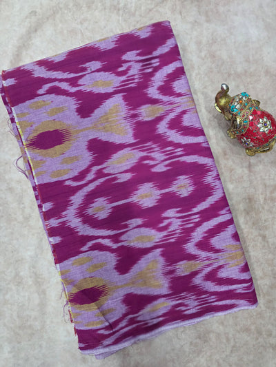 Indo ikkat cotton running material - WW103