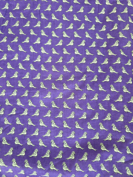 Jaipuri pure cotton running material (0.5 mtrs)-JA319