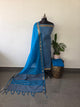 Handloom cotton with mangalagiri border salwar - MAA117