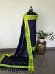 Kovilpattu soft silk set (4.5 mtrs) (Blue)-NA627