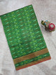Mercerised warp ikkat saree - WW264