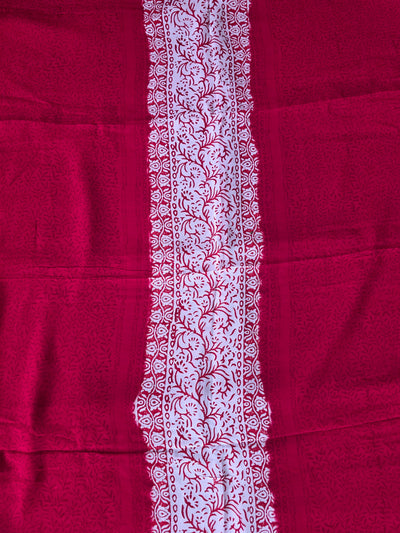 Handblock georgette salwar set - GE199