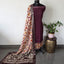 Gap border Checked chennuri kalamkari silk set-AK632