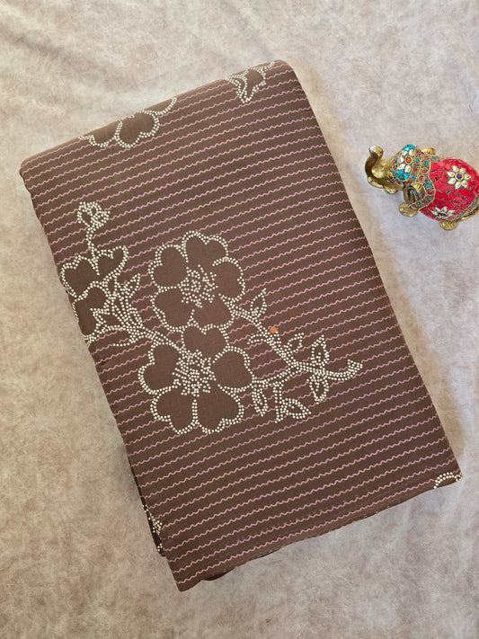 Jaipuri pure cotton running material (0.5 mtrs)-JA328