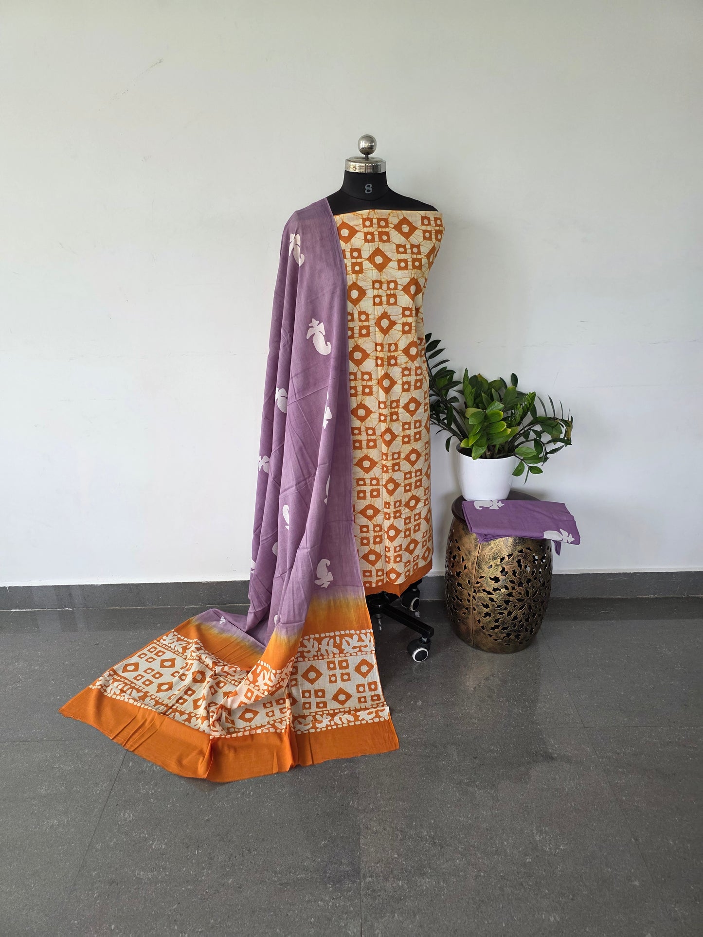 Jaipuri handblock cotton set - CLA213