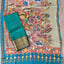 Handloom mangalagiri silk top with pure mangalagiri digital silk shawl - ML23