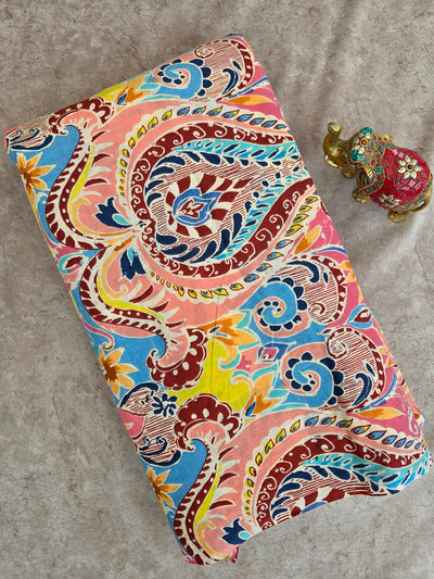 Jaipuri pure cotton running material -JA302