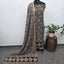 Handblock pure kalamkari cotton with border (2 pc set) - AK514
