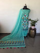 West Bengal Silk cotton jamdhani set - AV385