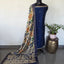 Fusion Narayanapet with handcrafted chennuri silk kalamkari duppatta -NA684