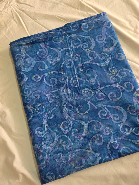Handcrafted batik cotton running material (0.5 mtrs )- HB29