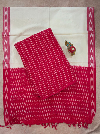 Pochampally ikkat cotton set -WW312