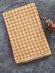 Prewashed Kattari Checked south cotton running material - HRM366