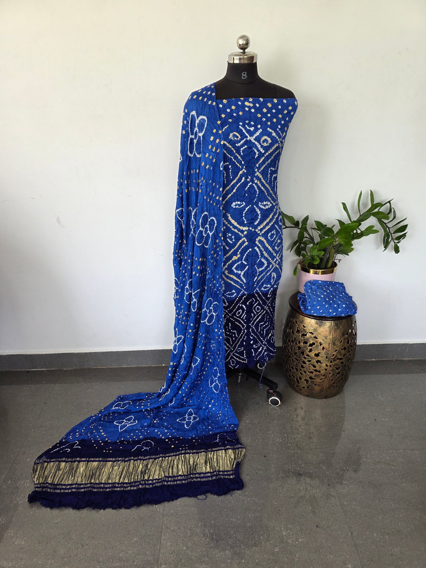 Handcrafted bandhani modal  salwar set - BN71