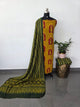 Handcrafted hakoba ajrakh cotton set -HZ342
