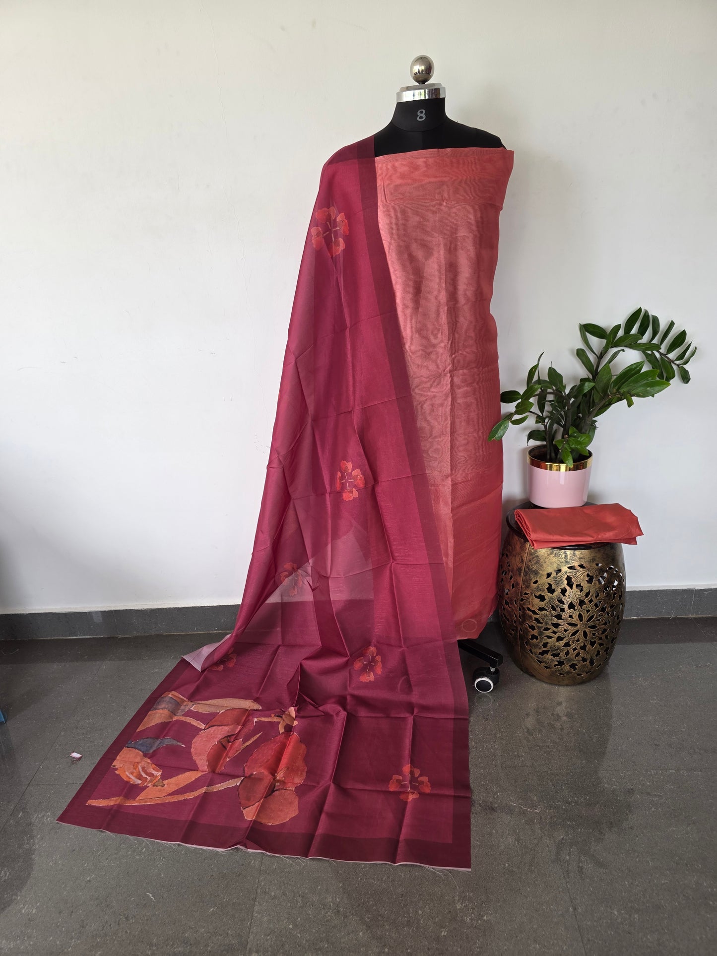 Fancy tissue silk set - CLA384
