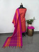 South cotton with temple border salwar - HA118