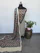 Handcrafted ajrakh modal silk set -HZ306