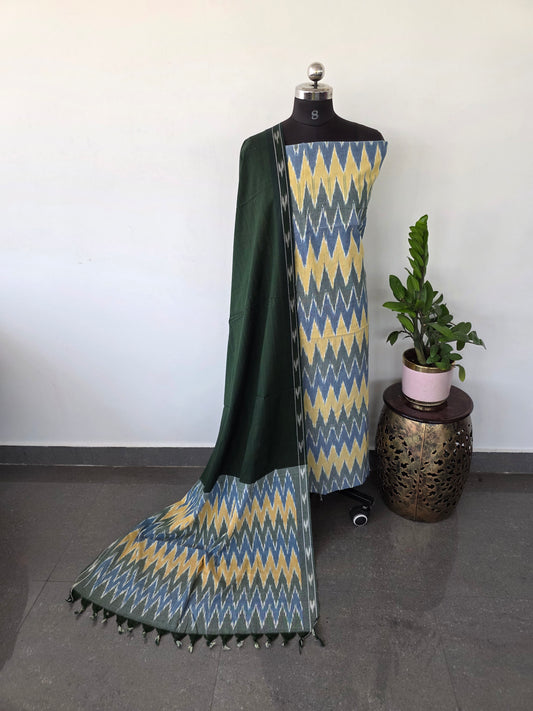 Pochampally ikkat cotton set - KK66