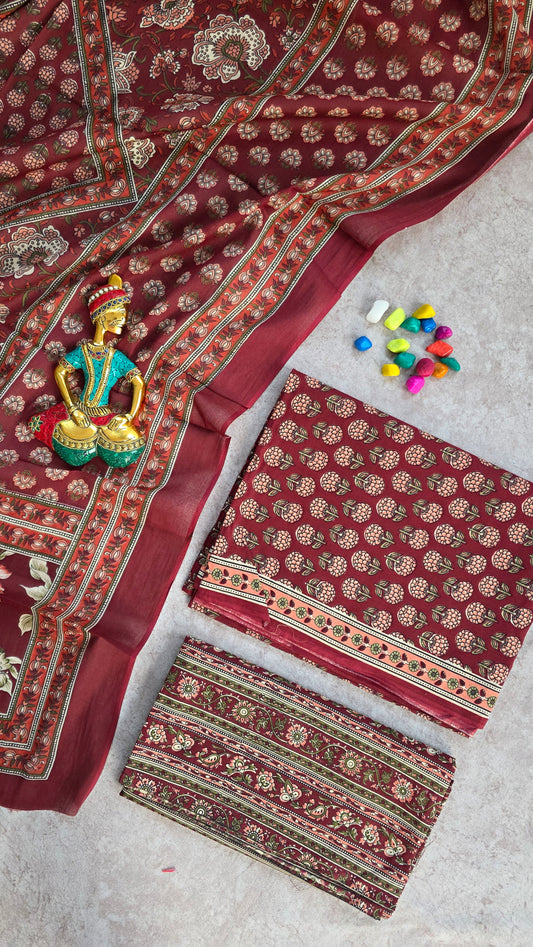 Jaipuri pure cotton set - JL1