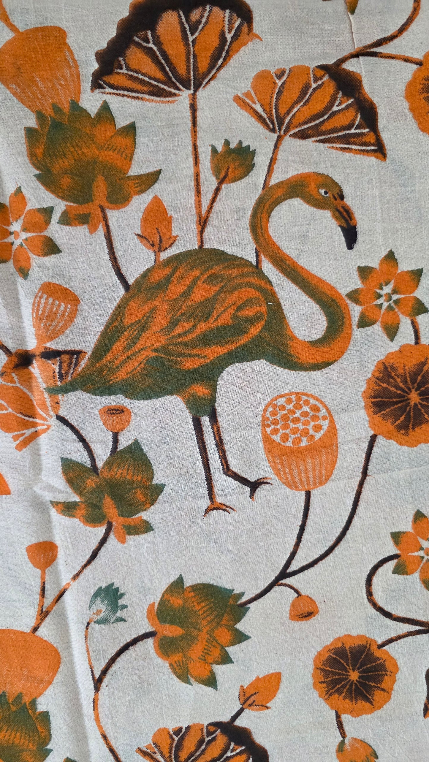 Pure Kalamkari Cotton Salwar Set (2.5 Metres) - Ak340