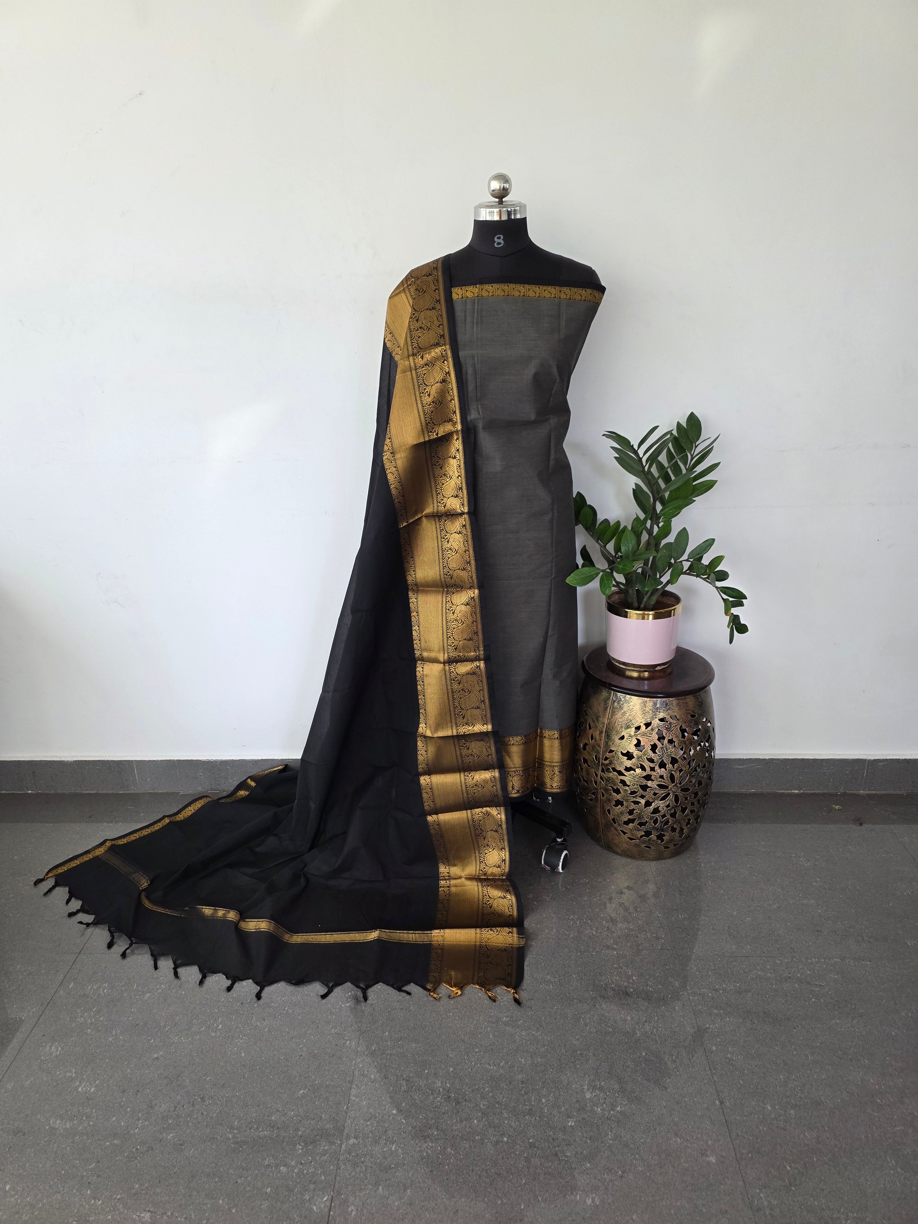 Premium chettinadu cotton set - CHE36