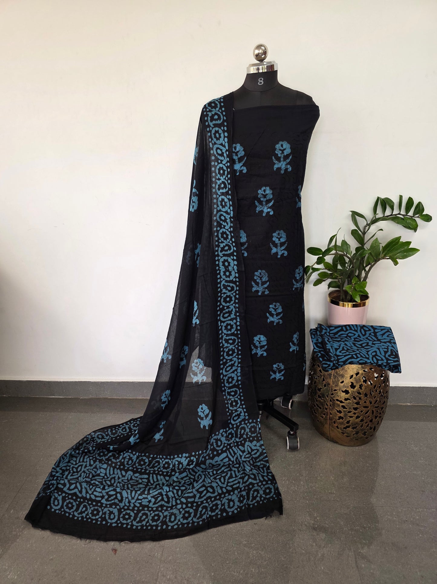 Embroidery batik cotton set - BA384