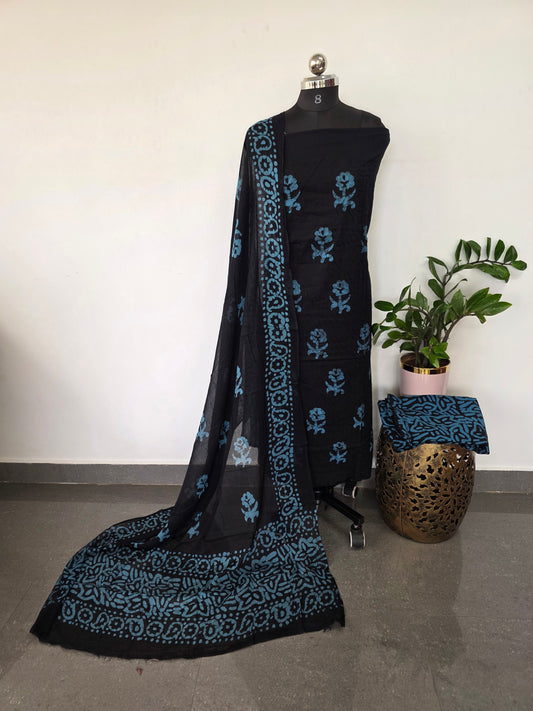 Embroidery batik cotton set - BA384