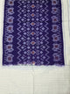 Handloom  mercerised weft ikkat duppatta  - WW695