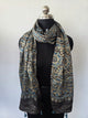 Ajrakh Handblock natural dyed mashru silk stole-MV97