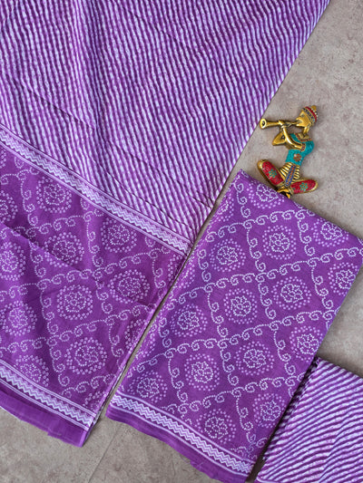 Jaipuri cotton salwar set - JA621