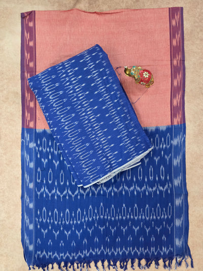 Pochampally ikkat cotton set -WW329