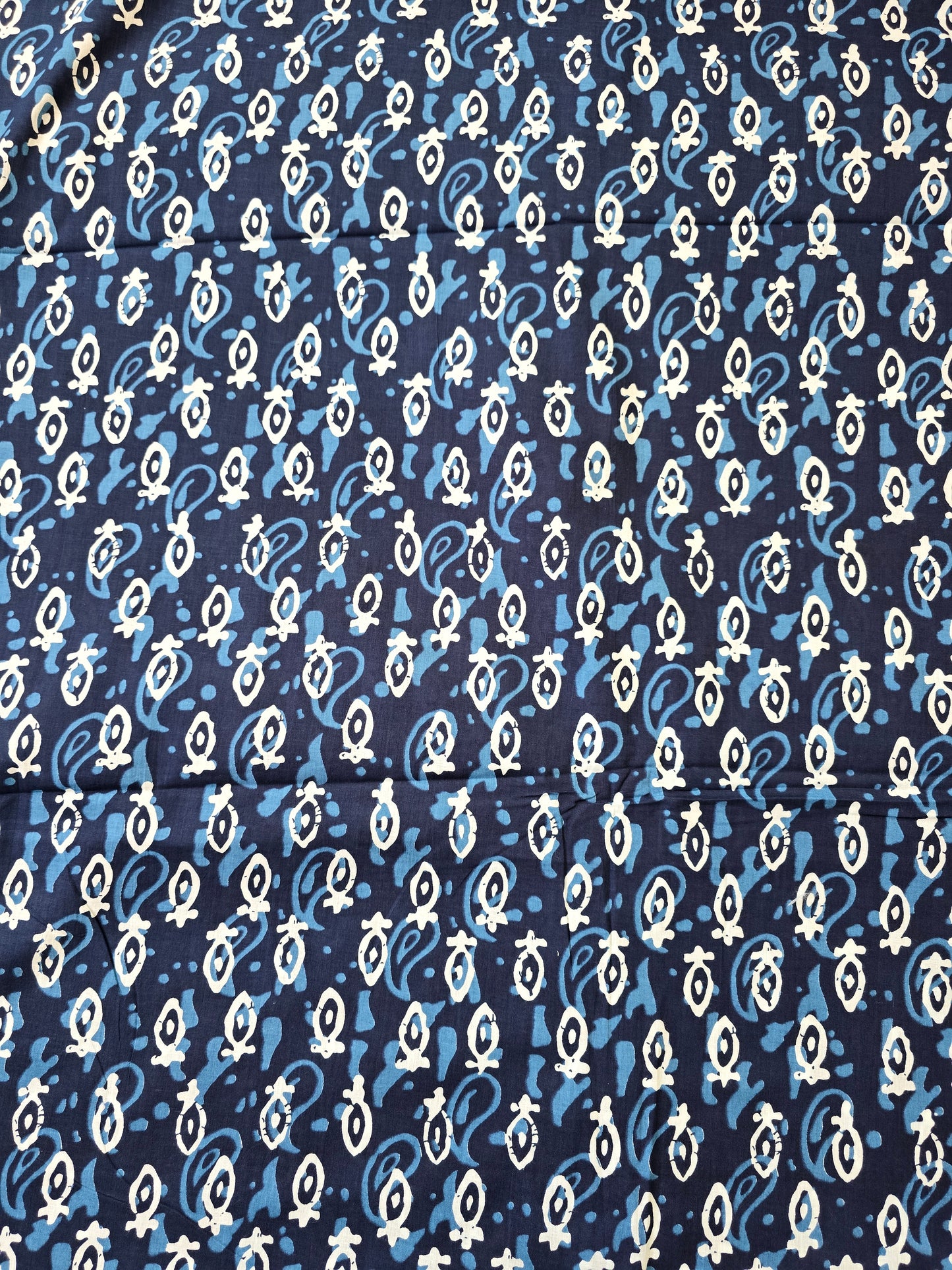 Jaipuri pure cotton running material (0.5 mtrs)-JA339