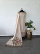 Premium semi tussar silk set with cutwork duppatta - CLA276