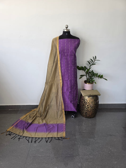 Premium semi raw silk set - RW6