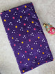 Handcrafted bandhini cotton running fabric-BN161