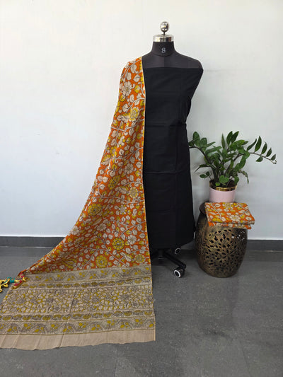 Authentic pure kalamkari cotton set - AK391