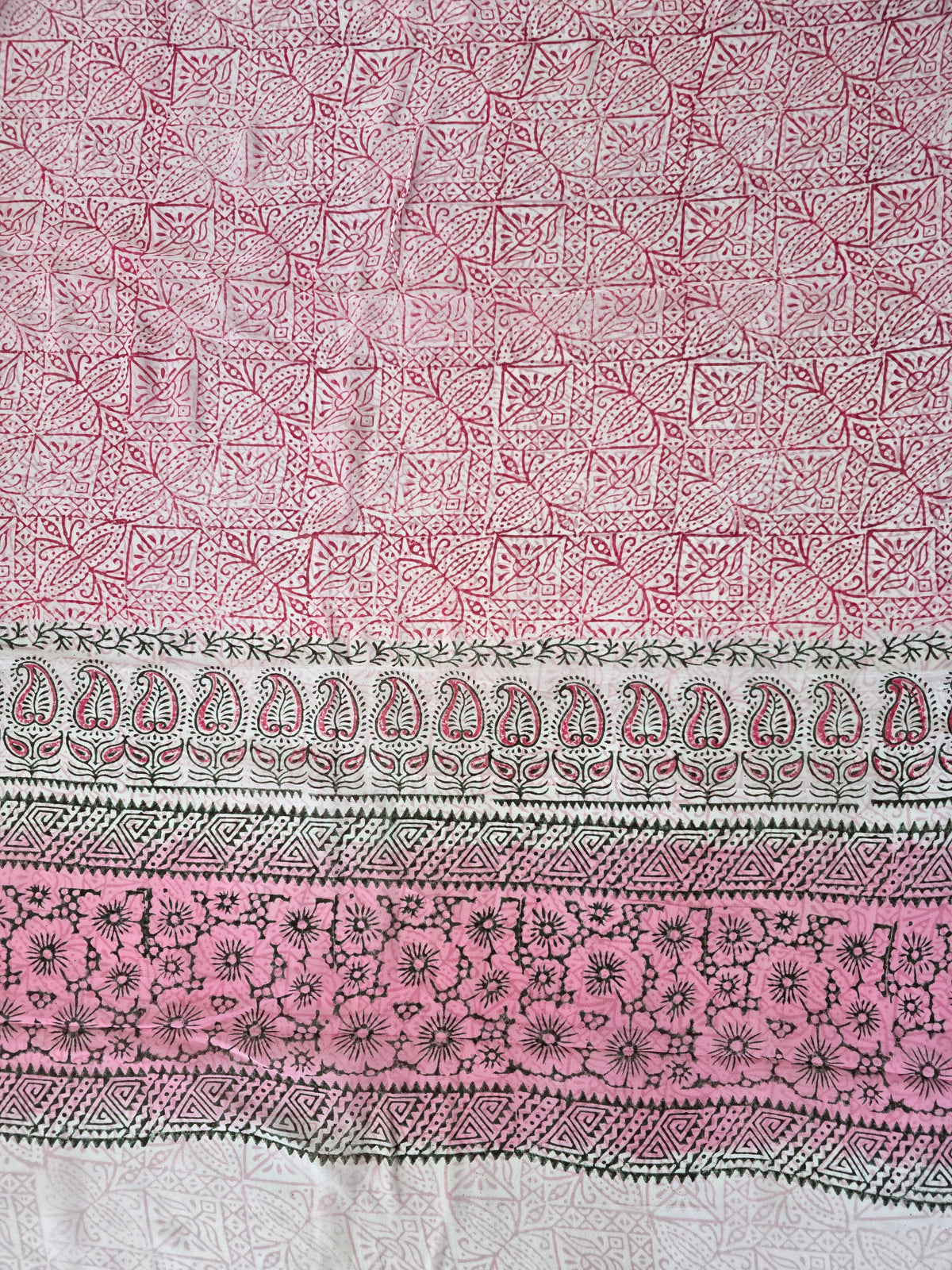 Handblock georgette salwar set -GE252