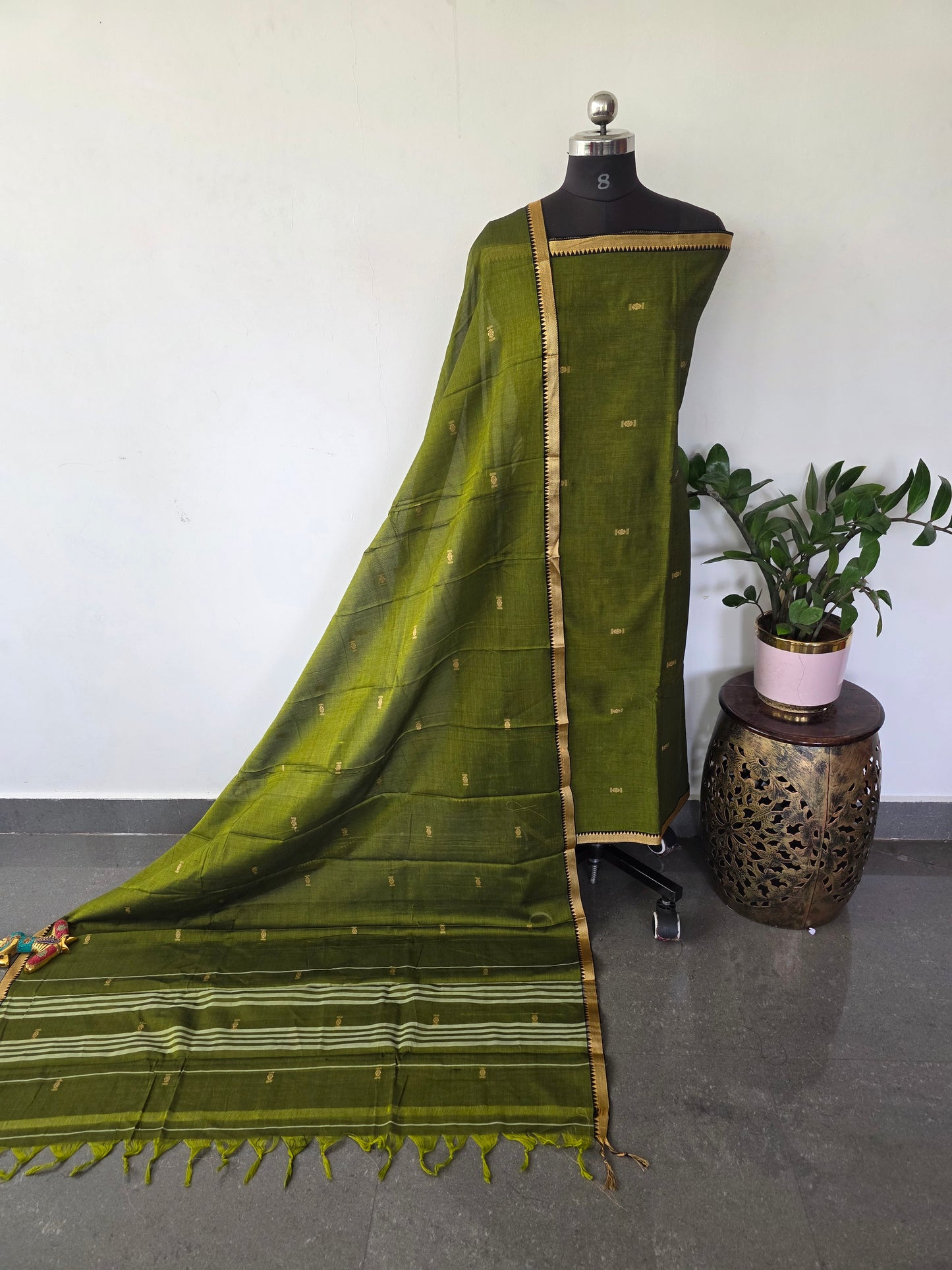 Mercerised narayanapet salwar set (4.5 meters) - NA552