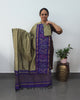 Pochampally sico set with ikkat damn -SZ408