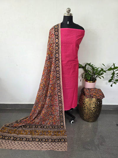 Handblock kalamkari cotton set -AK446