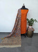 Authentic pure kalamkari cotton set - AK395