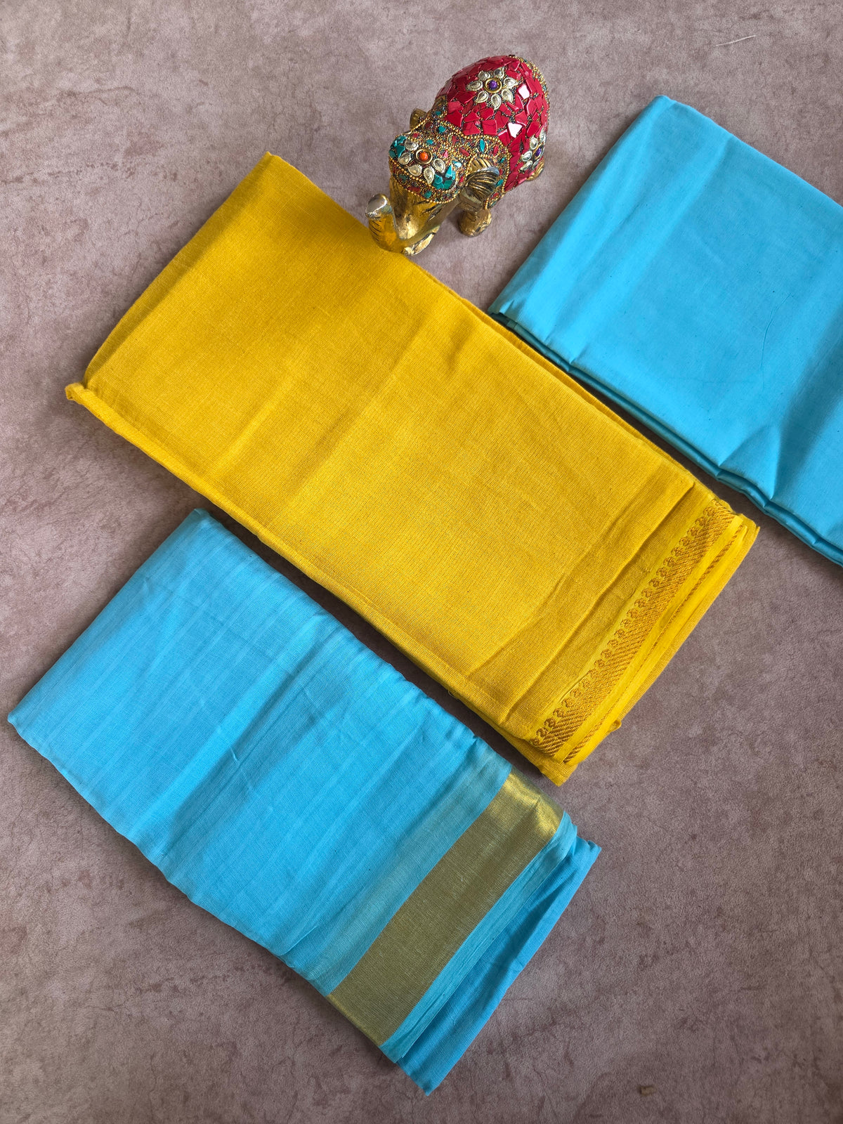Madurai sungudi Tissue zari vari salwar set -MS117