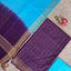 Checked Bhagalpuri fusion mangalagiri silk set - BA521