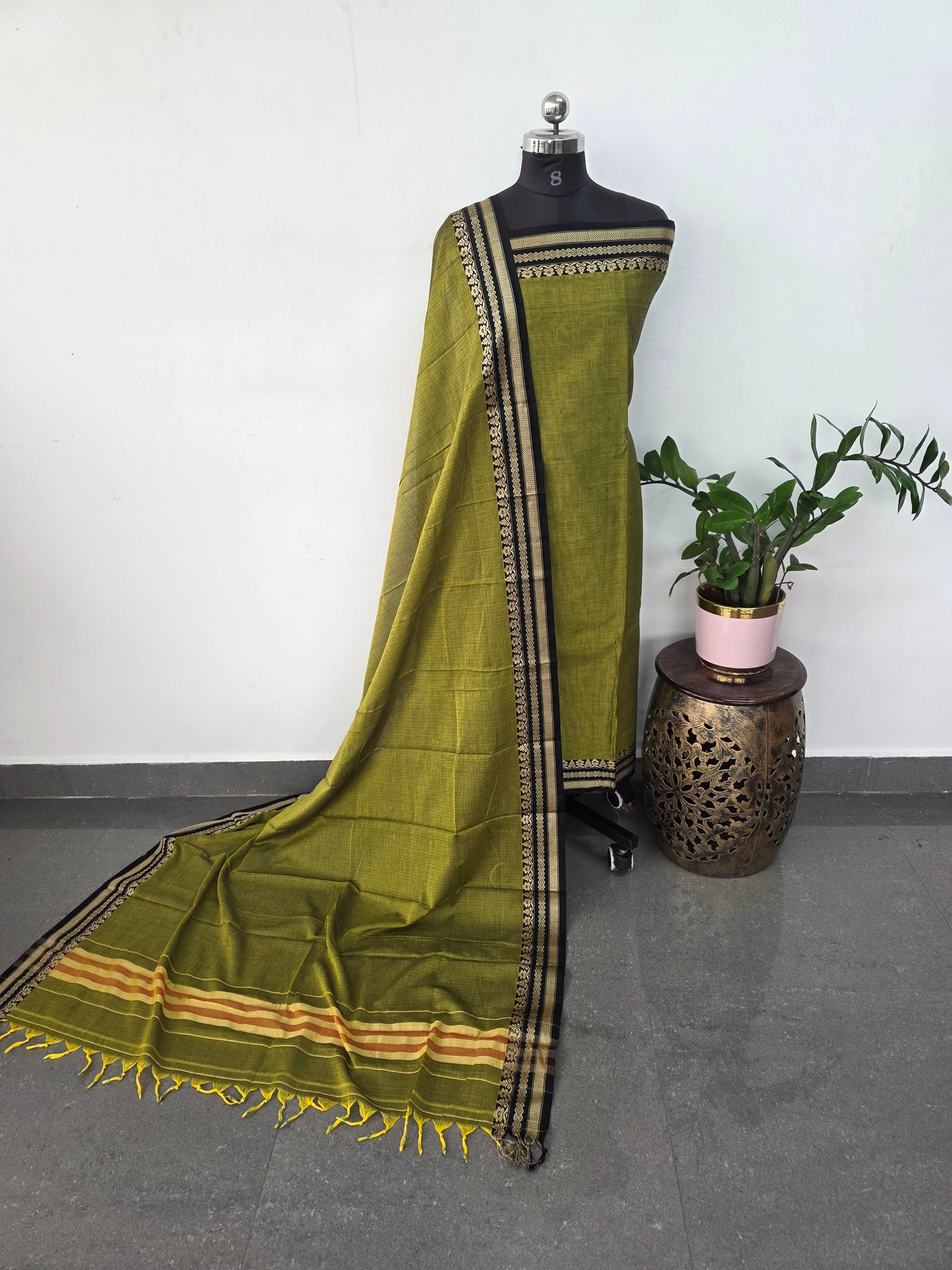 Mercerised narayanapet salwar set (4.5 meters)-NA539