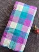 Madras kattam prewashed running  fabrics (58" panna) (4 inches*4 inches) - MD90